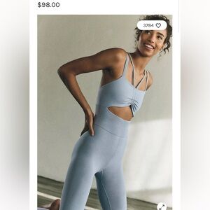 Free people Good Karma Cut Out Onesie